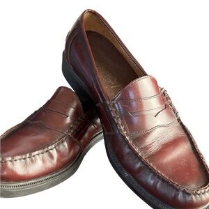 Men's Burgundy Loafers